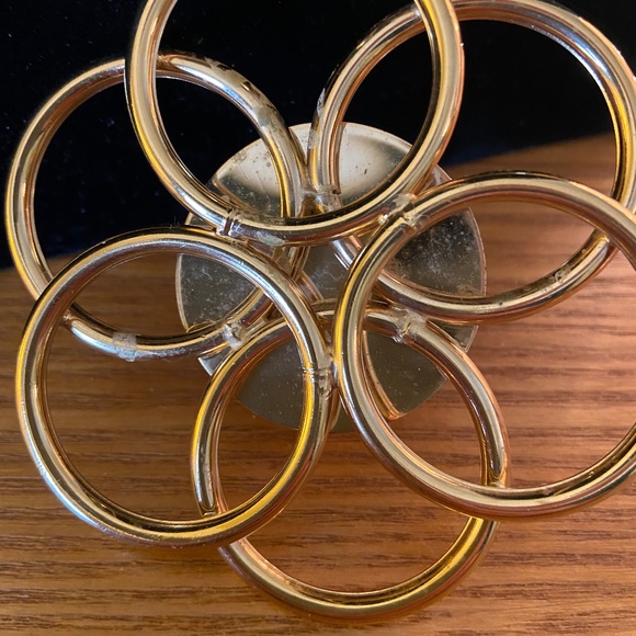 RARE Truly! 😀3.5 “ Sherman Atomic Pendant With Faceted Green Stone 24” Chain - Picture 3 of 7